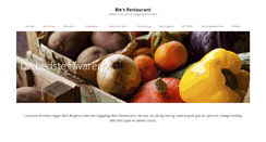Desktop Screenshot of biesrestaurant.dk
